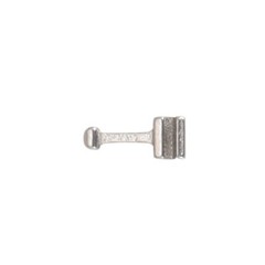 100pcs Dental Orthodontic Sliding Crimpable Hook Open Surgical Hooks Long/Short