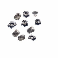 AZDENT Dental Orthodontic Lingual Buttons Bondable Round Base 8Models 10pcs/pack