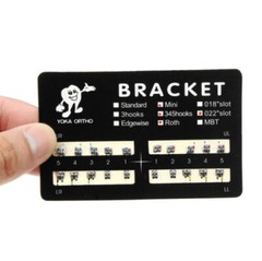 5Sets Dental Orthodontic Metal Brackets Braces Mini Roth MBT 022 018 slot 345 H