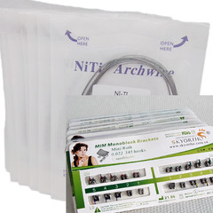 Dental Orthodontic Brackets Braces /Supper Elastic Niti Arch Wires