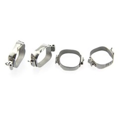 85Sets Orthodontic Molar Band Buccal Tube Double Lingual Sheath Tube MBT 022 GAC