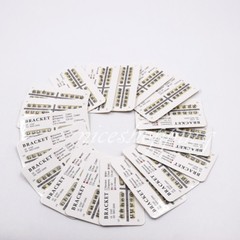 Dental Ortho Brackets Braces Metal Mini Roth/Edgewise/MBT 018/022 no/3/345Hooks