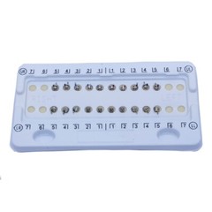 50 Cases Dental Orthodontic Bracket Brace Monoblock Mini Roth 022 345 Hooks