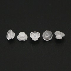 Dental Lingual Button Ceramic Clear Invisable Retainer Aligner Bondable Round