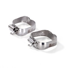 80pcs AZDENT Dental Orthodontic 1st Molar Bands Buccal Tubes Roth.022″ 16#-35#