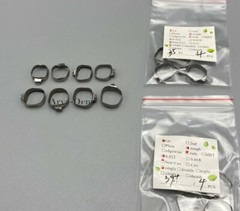 10x Dental Orthodontic 1st Molar Bands Buccal Tubes Roth 018/022 Non-cov 29-44+