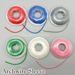 Dental Ortho Archwire Sleeve Tube Soft Arch Wires Protect Elastic Tube Bumber
