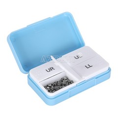 Dental Orthodontic Bondable Buccal Tubes 1st Molar MBT 0.022 Non-Convertible