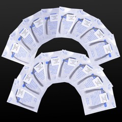 10Bags AZ Dental Orthodontic Arch Wires Rectangular Stainless Steel Natural Form
