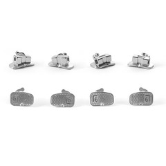 50Set Dental ortodoncia tubo bucal unible monobloque no Conv MBT/Roth 022/018