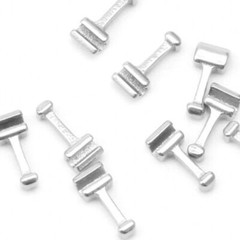 100pcs Dental Orthodontic Sliding Crimpable Hook Open Surgical Hooks Long/Short