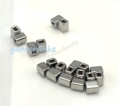10pcs/bag Dental Orthodontic Lingual Buttons Stop Crimpable Hooks Torque Spring