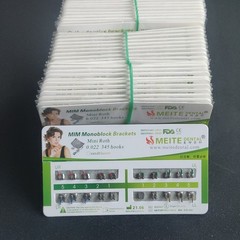 100x Dental Brackets Metal Ortodoncia Braces For Teeth 018 022 Roth Mbt Edgewise