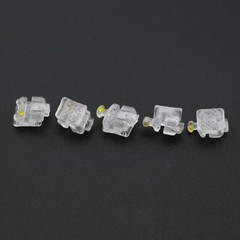 Dental Orthodontic Self Ligating Brackets Ceramic Braces Damon Clear MBT 022 345