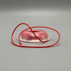 Archwire Sleeve Dental Orthodontic Elastic Protective Tube Wires Bracket 6Colors
