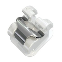 Orthodontic Bracket Self Ligating Ceramic Clear Aesthetic Interactive Roth 0.022