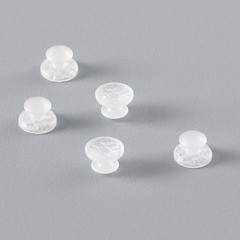 10 Pcs/Pack Dental Orthodontic Composite Ceramic Clear Lingual Button Bondable