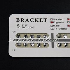 Dental Ortho Bracket Braces Mini/Standard 018/022 Roth/MBT/Edge No/3/345 Hooks