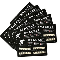 YOKA Dental Ortho Metal Brackets Braces Mini Standard Roth MBT 022 018 345 Hooks