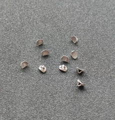 10pcs Dental Orthodontic Lingual Buttons Direct Bond Eyelets Rectanglar Base