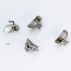 10x Dental Orthodontic 1st Molar Buccal Tubes – Roth .022, Laser Mark, Bonding