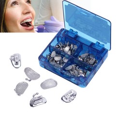 AZDENT Dental Orthodontic Buccal Tubes 1st/2nd Molar Non-Conv Roth MBT 022 018
