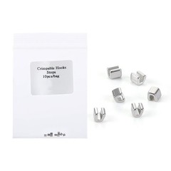 Dental Orthodontic Stainless Steel Crimpable Hook Stop Universal & Mini 0.5/0.8