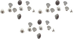 30 Pcs New Dental Lingual Buttons Round Base Orthodontic Dental Dentist (12D)