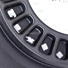 1-100packs Dental Orthodontic ClassOne Ceramic Bracket MBT 018 345 Hook 10pc/set