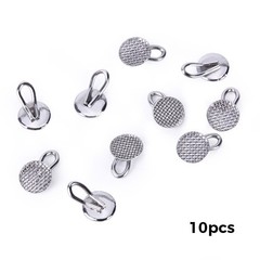 MacDent Dental Orthodontic Lingual Buttons Bondable Round /Rectangular Base