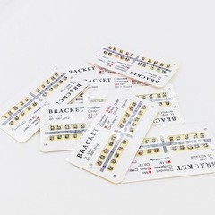 36 Type Dental Monoblock Brackets Mini/Standard Roth/MBT/Edgewise 018/022 Hooks