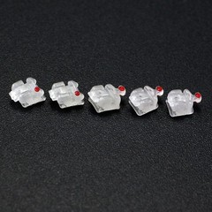 Dental Orthodontic Self Ligating Brackets Ceramic Clear Roth 022 345 Ormco Damon