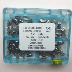 100Sets Dental Orthodontic Buccal Tube 1st Roth 022 U1/L1 Molar Bondable No-con