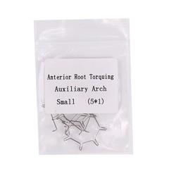 5Pcs/Pack Dental Ortho Anterior Root Torque Auxiliary Arch 5 Loops Curved Spring