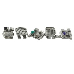 US Dental Orthodontic Metal Bracket Braces Mini Roth MBT 018 022 Hooks 345 MIM