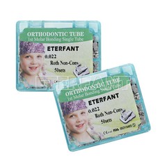 ETERFANT Dental Ortho Buccal Tubes 1st 2nd Molar Tube Roth MBT 018 022 Bondable