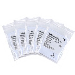 50×Dental Orthodontics Weldable Buccal Tubes Roth 0.022” Conv U3 L2 4pcs/pack