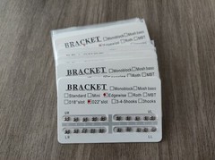 250 Sets Dental Brackets Standard Edgewise 022 Slot No Hook Orthodontics