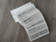 250 Sets Dental Brackets Standard Edgewise 022 Slot No Hook Orthodontics