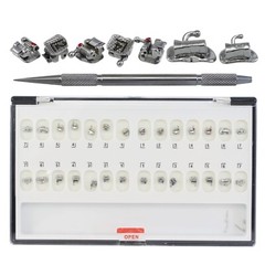 Orthodontic Ceramic Bracket Metal Slot Self Ligating 3M Clarity Damon Clear AO