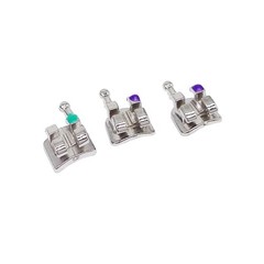 Dental Orthodontic Monoblock Bracket Braces Mini Roth/MBT 018/022 Hooks 3-4-5