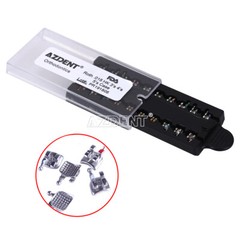 AZDENT Dental Orthodontic Brackets Brace MIM Mini Roth/MBT.018/022 Monoblock FDA