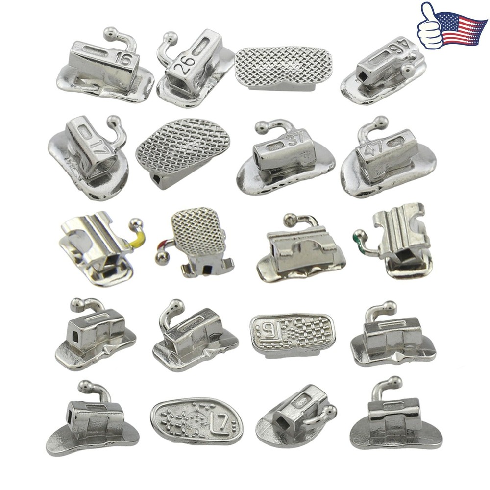 tubos de ortodoncia Dental Orthodontic Molar Tubes Buccal Tube Roth MBT 022 1st