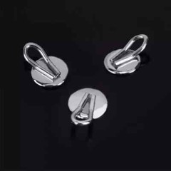 50 Pcs Dental Orthodontic Caplin Hook Traction Hook 3mm Diameter Round Bondable