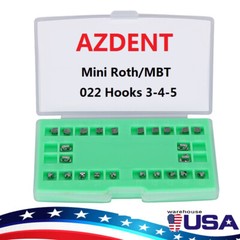 AZDENT Dental Orthodontic MIM Self Ligating Bracket Brace /Glue Bonding Adhesive