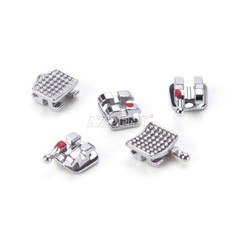 20pcs Dental Orthodontic Monoblock Brackets MIM Mini Roth MBT 022/018 Hooks 345
