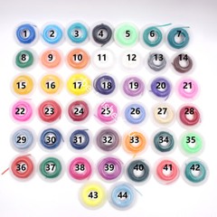 1 Roll Long Size Colorful Dental Orthodontic Elastic Power Chain Rubber Bands
