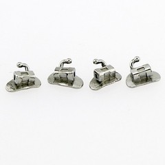 50 Set Dental Orthodontic Buccal Tubes 1st 2nd Molar MBT Roth Buccal Tube HOT