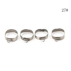 Dental Orthodontic 1st Prewelded Bands Roth 022 U3L2 Molar Buccal Tube 29 to 43+