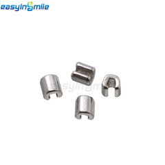 10Pc Dental Ortho Mini Crimpable Hook Stainless Tube Stop For Brace EASYINMSMILE